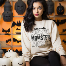 Mamma Momster Halloween-fallssäsong T Shirt