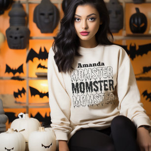 Mamma Momster Halloween-fallssäsong T Shirt