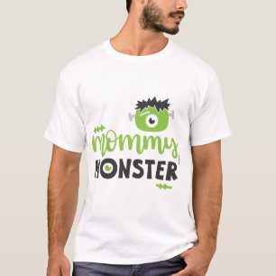 Mamma Monsterpresenter Halloweenpresent Till Mamma T Shirt