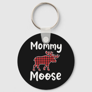 Mamma Moose Matching Family God jul i juli Wom Nyckelring