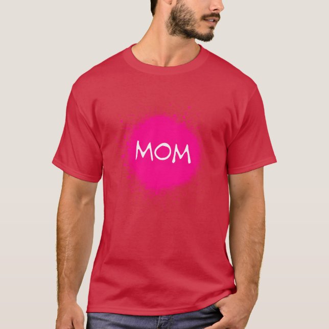 Mamma Mor dag-pojken T Shirt (Framsida)