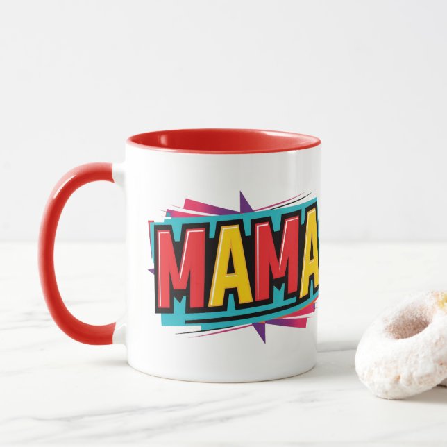 mamma mor mamma mugg (Med munk)
