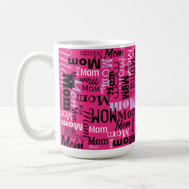 MAMMA Mor Mors dag Gift Coffee Mugg (Vänster)