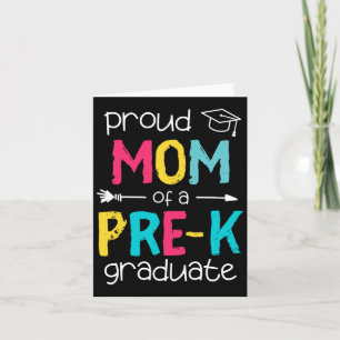 Mamma Mor Prek Preschool Family Matching Graduati Kort