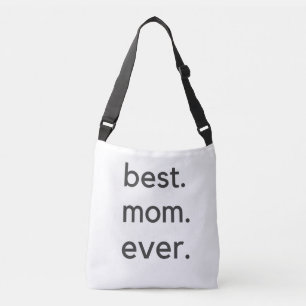 mamma, mörk. axelväska