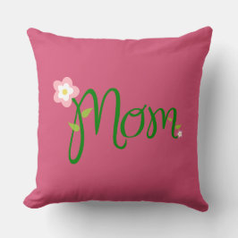 Mamma Mörk Rosa Dekorativ kudde