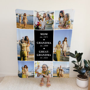 Mamma, Mormor, Olmormor Establieard Filta Fleecefilt