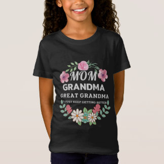 Mamma mormor Underbar mormor jag bara Behållor få T Shirt