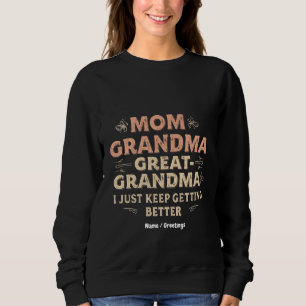Mamma, mormor, Underbar mormor, jag Behålla att bl T Shirt
