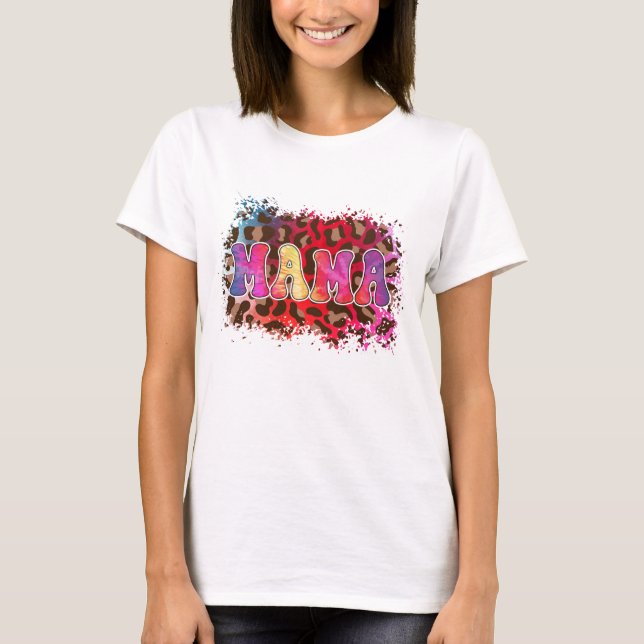 Mamma - Mors dag T Shirt (Framsida)