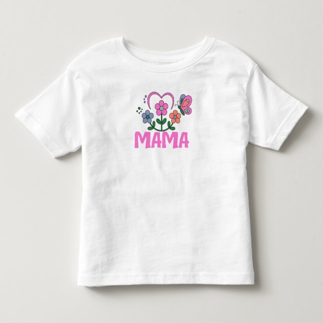 Mamma, mors dagars present T-shirt. T Shirt (Framsida)