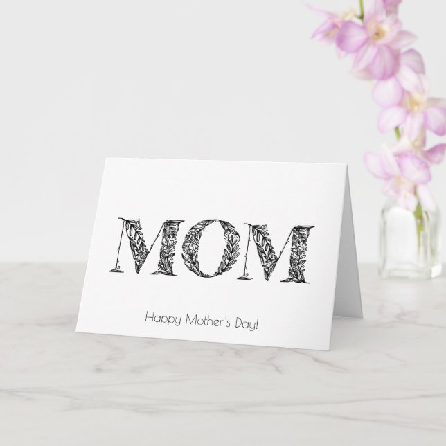 Mamma Morsdagskort Kort (Orkide)