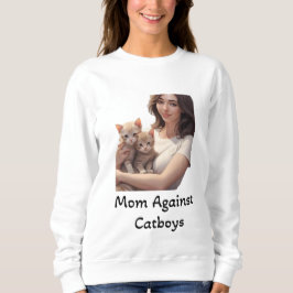 Mamma mot Catboys: Cute and Playof T Shirt