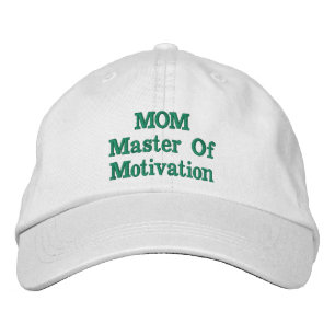 MAMMA, Motivation, Hat för Mamma Broderad Keps