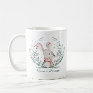 Mamma Mouse Cute Helgdag Utandning Kaffemugg