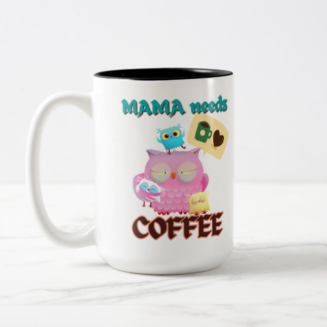 mamma mugg (Vänster)
