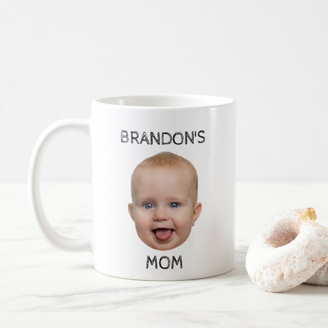 MAMMA MUGG MED BABY HEAD PHOTO (Med munk)