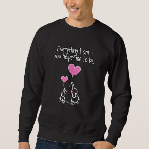 Mamma Mummy Mors dag Mor Kärlek Funny Gift Idea Lång Ärmad Tröja