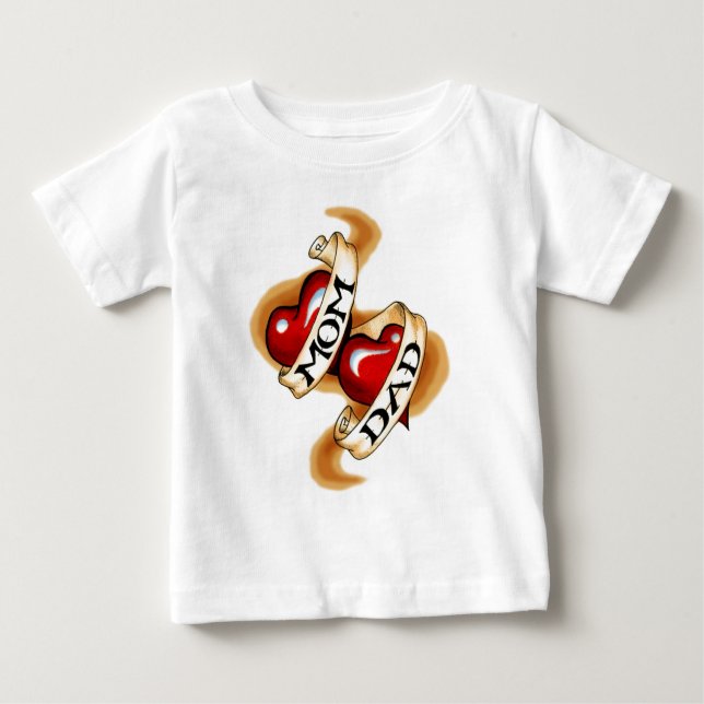 Mamma 'n Pappa T-shirt (Framsida)
