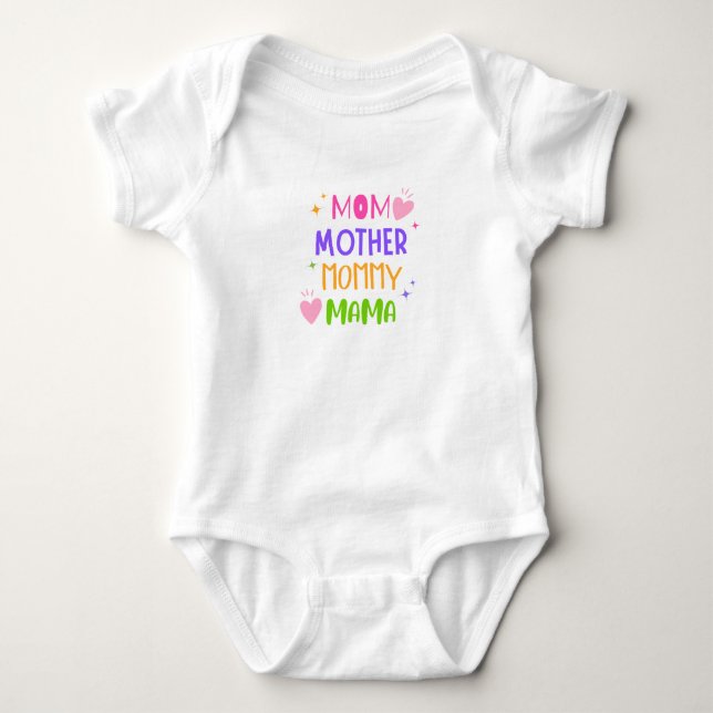 MAMMA NAMN T-SHIRT (Framsida)
