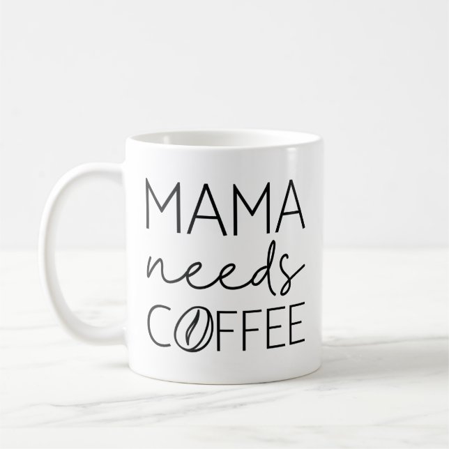 Mamma Needs Coffee Kaffemugg (Vänster)