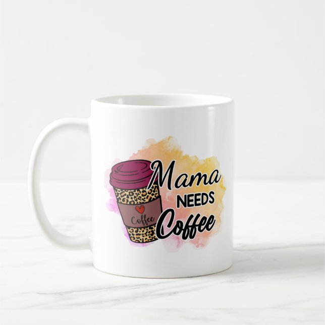 Mamma Needs Coffee Kaffemugg (Vänster)