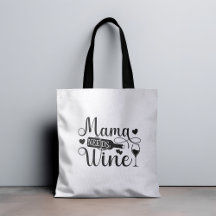 Mamma Needs Vin Funny Quote Vin Älskare Humor