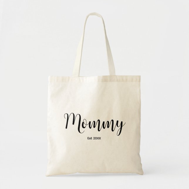 Mamma | New mamma Modern Mamma Budget Tote Tygkasse (Framsidan)