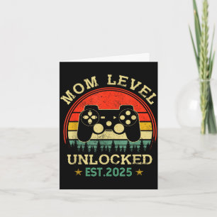 Mamma nivå upplåst est 2025 video gamer mamma kort