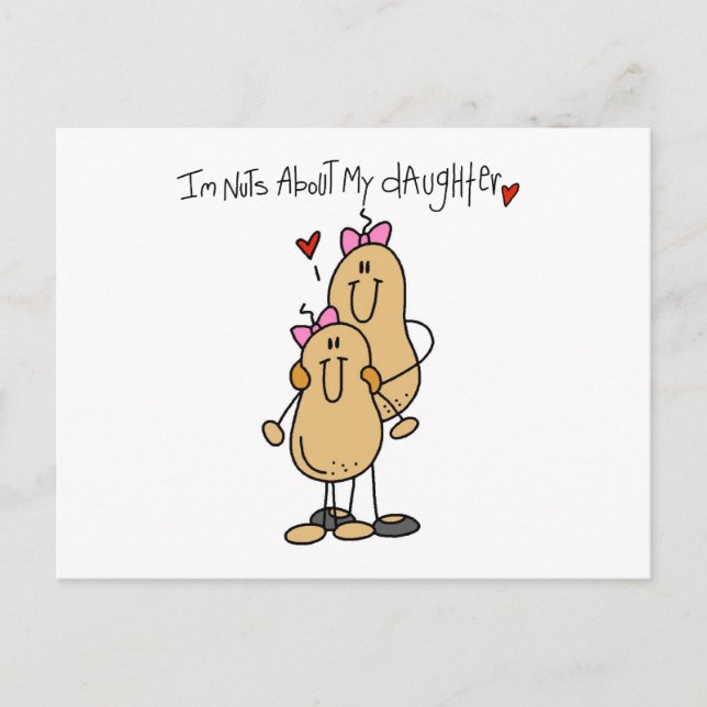 Mamma - Nöt om mina dotterskjortor och gåvor Vykort (Framsida)