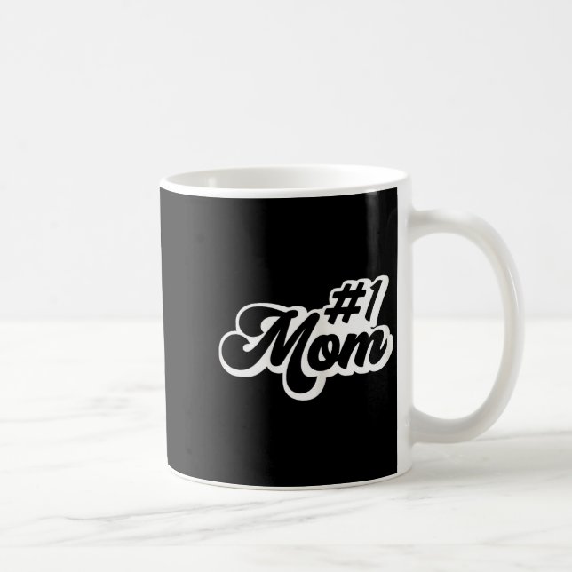 Mamma nummer ett mors dag  kaffemugg (Höger)