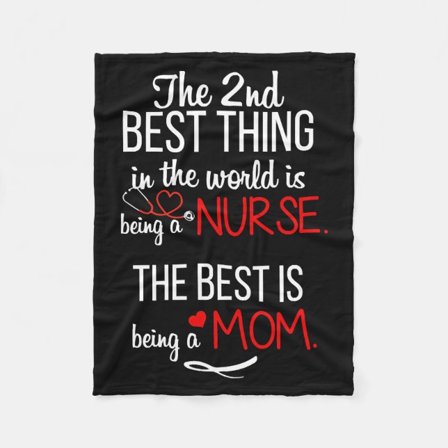 Mamma Nurse Fleecefilt (Framsidan)