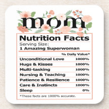 MAMMA Nutrition Facts Mors dag Tribute