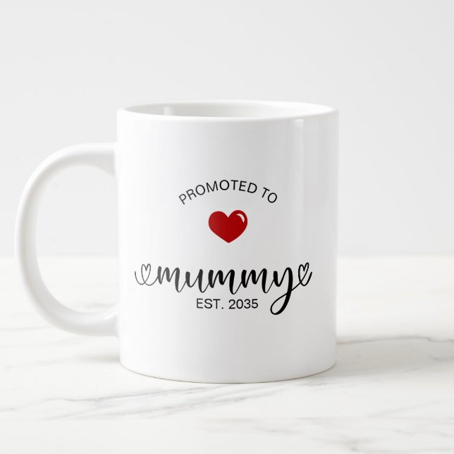 Mamma Nytt Mamma Present Jumbo Mugg (Vänster)