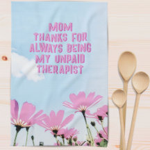 Mamma Obetald terapibehandlare Lung Blommigt Mors 