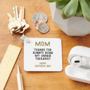 Mamma Obetald terapist nuny Humor Mors dag Nyckelring