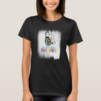 Mamma Obrytlig Autismmedvetenhet T Shirt