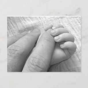 Mamma och Baby Händer Vykort