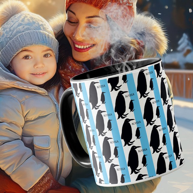 MAMMA och Baby Penguin Mugg (Skapare uppladdad)