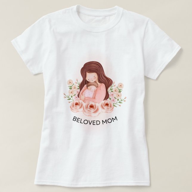 Mamma och Baby T Shirt (Design framsida)