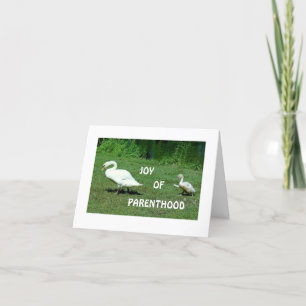 MAMMA- OCH BABYSVAN GRATULERARA /BIRTH KORT