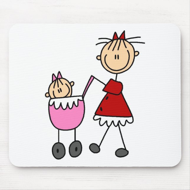 Mamma Och Bebis Musmatta (Framsidan)