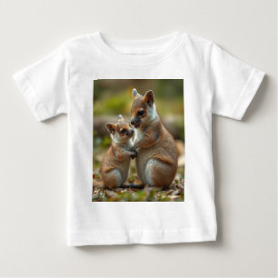 Mamma Och Bebis Quokka Livslektioner, T Shirt