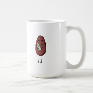Mamma- och bebisböna! kaffemugg