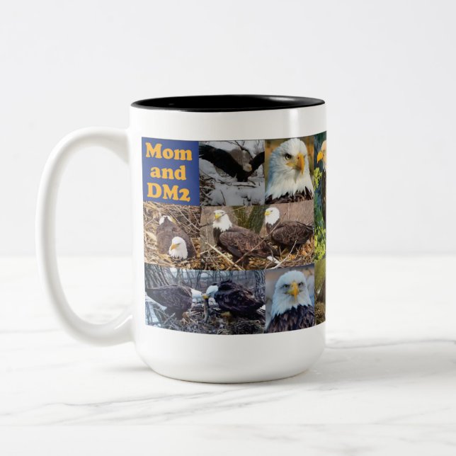  Mamma och DM2 Två-Tonad Mugg (Vänster)