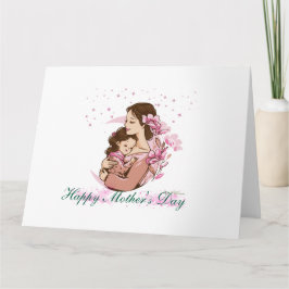 Mamma och dotter kärlek – Morsdagskort Kort