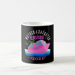 Mamma och dotter-kryssning 2024 kaffemugg