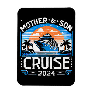 Mamma Och Dotter Kryssning 2024 Magnet
