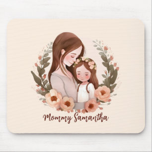 Mamma och Dotter med Ro 2-andemening Musmatta