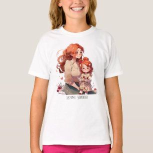 Mamma och dotterbond (13) t shirt
